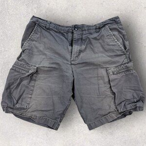 Vintage Nike Cargo Shorts Men's Size 34 Gray Utility Outdoor Casual Y2K